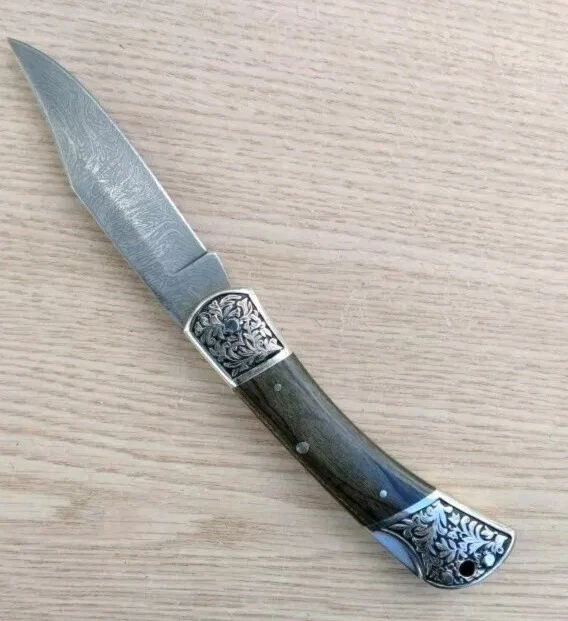 DE COLECCIÓN RARO ALEMÁN C. JUL. NAVAJA PLEGABLE HERBERTZ EAGLE Foto 2 de 4