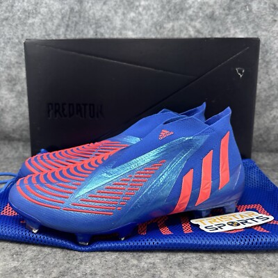 Adidas Predator Edge+ FG Laceless Soccer Cleats Mens Size 11.5