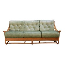 Mid Century Bamboo Sofa by Angraves of Leicester