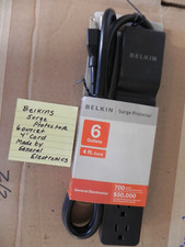 Belkins Surge Protector 6 Outlet 4'Cord General Electronics Brand NEW 