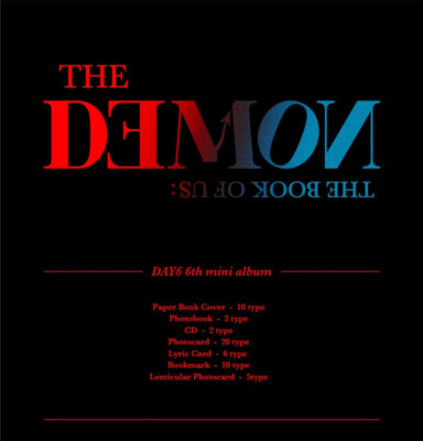 1P] DAY6 6th Mini Album [The Book of Us The Demon] CD Photo Card