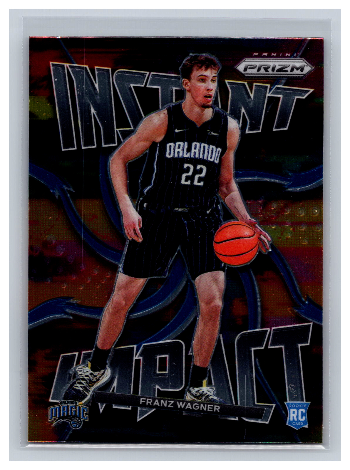 2021-22 Panini Prizm #13 Franz Wagner Instant Impact