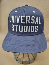 Universal Studios Hat Cap Theme Park Hollywood Gray SnapBack 