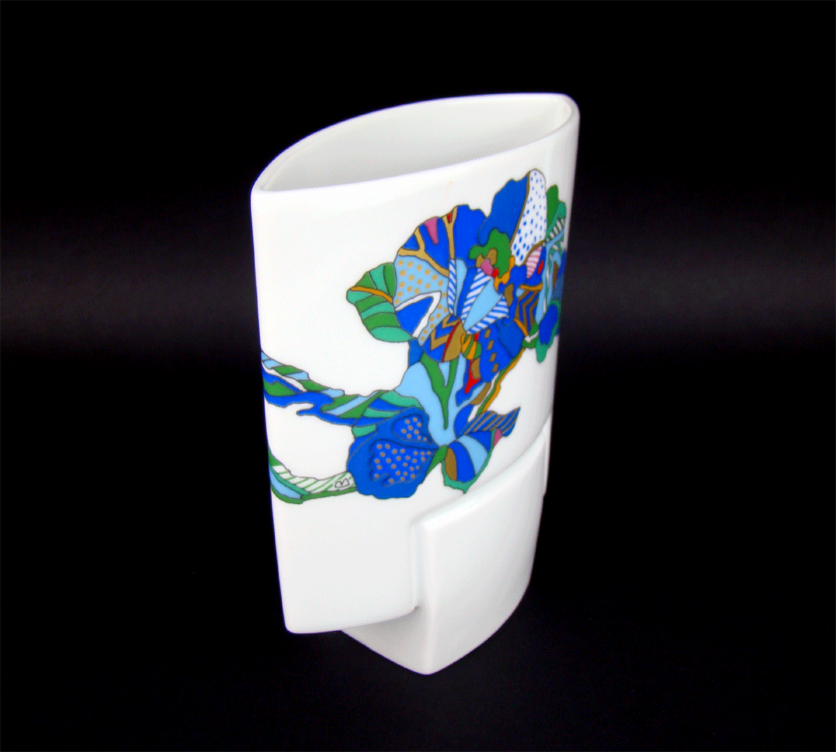 beautiful Rosenthal Porzellan Vase,Design Brigitte Doege, Art Porcelain