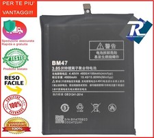 BATTERIA BM47 PER XIAOMI REDMI 3 3S 3X PRO - 4X 4100 mAh SOSTITUISCE ORIGINALE