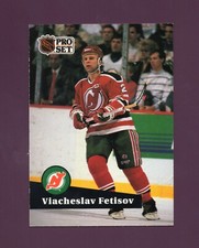 1991 Pro Set Viacheslav Fetisov #142 - New Jersey Devils