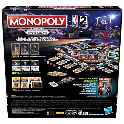 2023-24 panini monopoly prizm nba booster box Basketball Trading Cards Blaster It features veterans 2023-24 Panini Prizm Monopoly Basketball