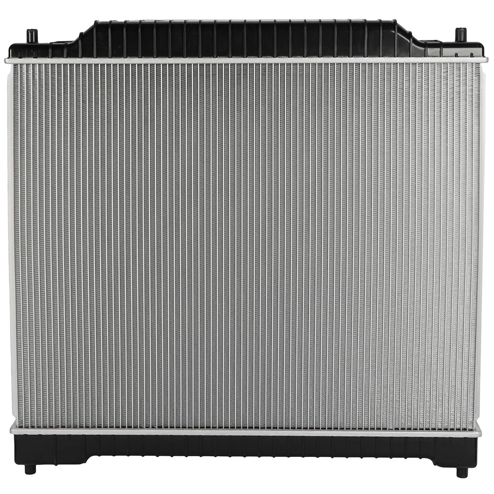 For 1997-1998 Ford E-350 Econoline 5.4L Silver Downflow Aluminum Radiator CU1995 Foto 2 de 4