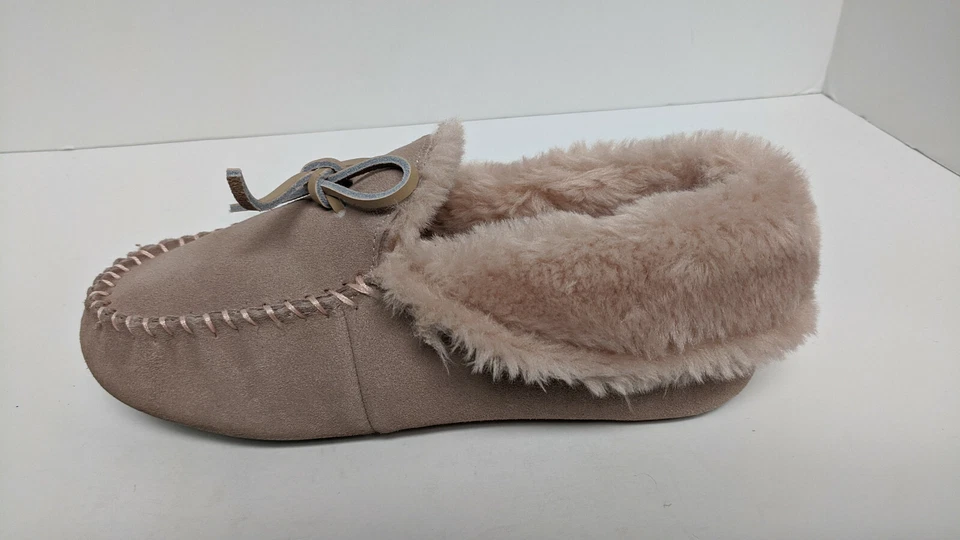 Zapatillas mocasín Deerfoams, rosa, para mujer 7 M Foto 3 de 3