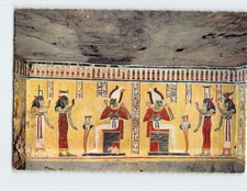 Postcard Mural painting in the Tomb of Chamwes, Queen s Valley, Luxor, Egypt