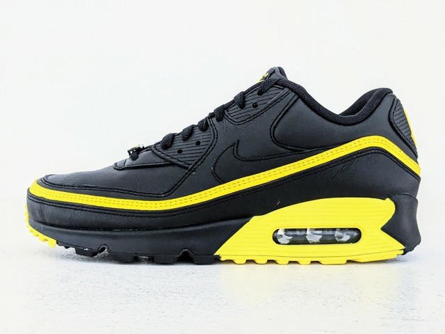 Size 9 - Nike Air Max 90 x Undefeated Black Opti-Yellow 2019 for sale online | eBay