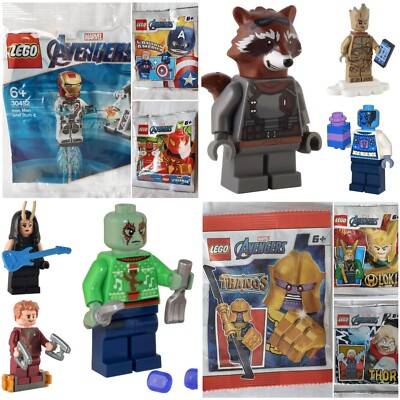 LEGO  ZUM AUSSUCHEN Minifiguren Marvel Disney-Iron Man Spiderman Thanos- NEU OVP