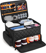 2-Layer Golf Trunk Organizer Golf Car Locker Golf Car Storage Organizer for Ball