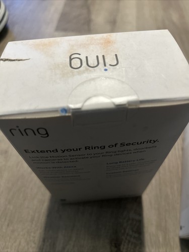 Ring Smart Lighting Motion Senor Bridge Is Required White New - Picture 3 of 3