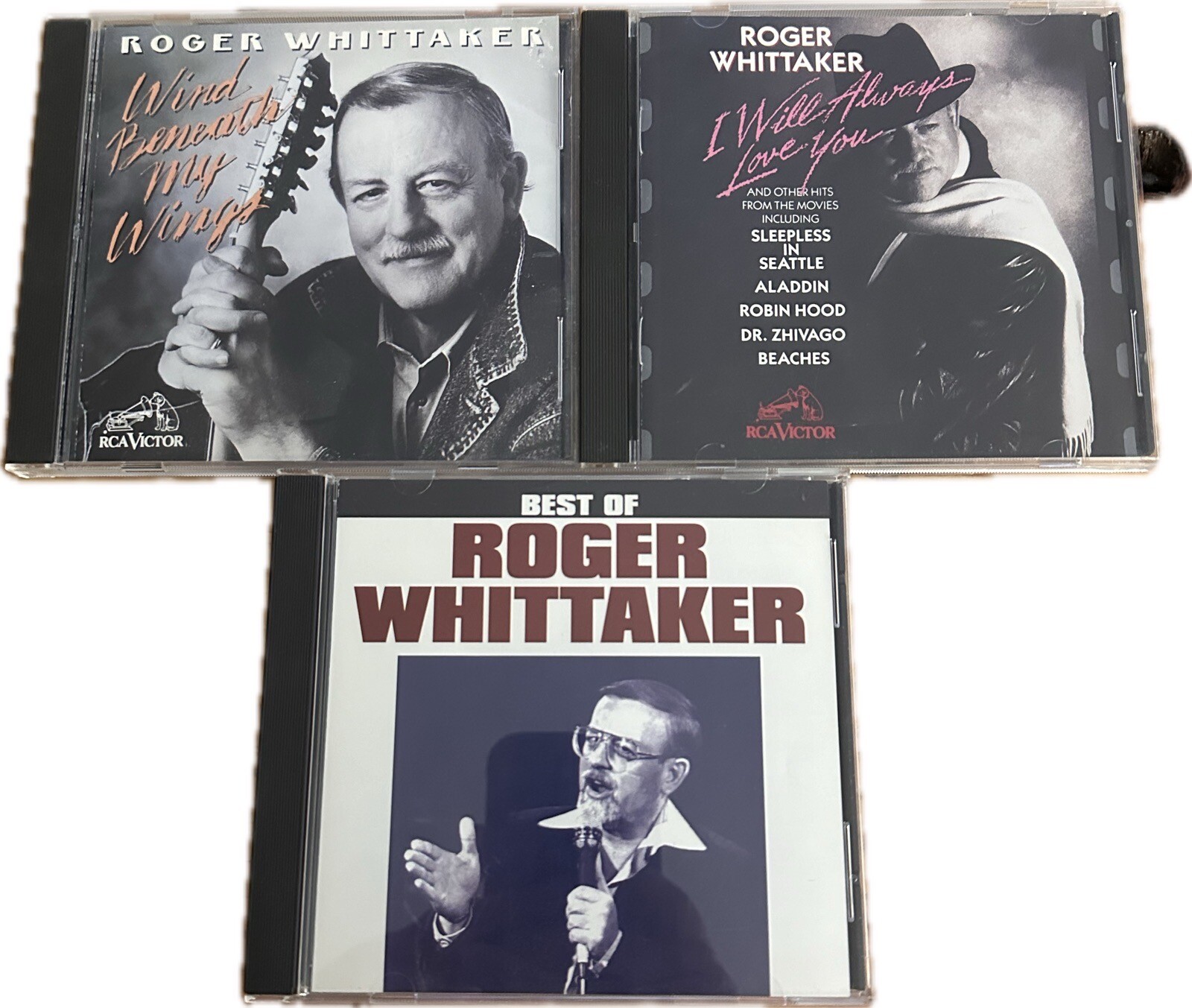 Roger Whittaker Folk CD Collection Lot Best Of/Wind Beneath My Wings/I Will Alwa eBay