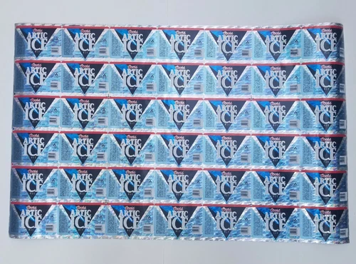 Uncut Sheet of Coors Brewing ARTIC ICE ALE beer labels 12oz