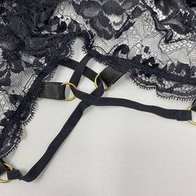 Agent Provocateur Essie Black Bodysuit AP3 Medium NWT