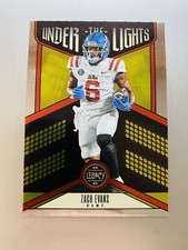 Zach Evans 2023 Panini Legacy Rookie Under The Lights #UL-ZEV LA Rams Rc
