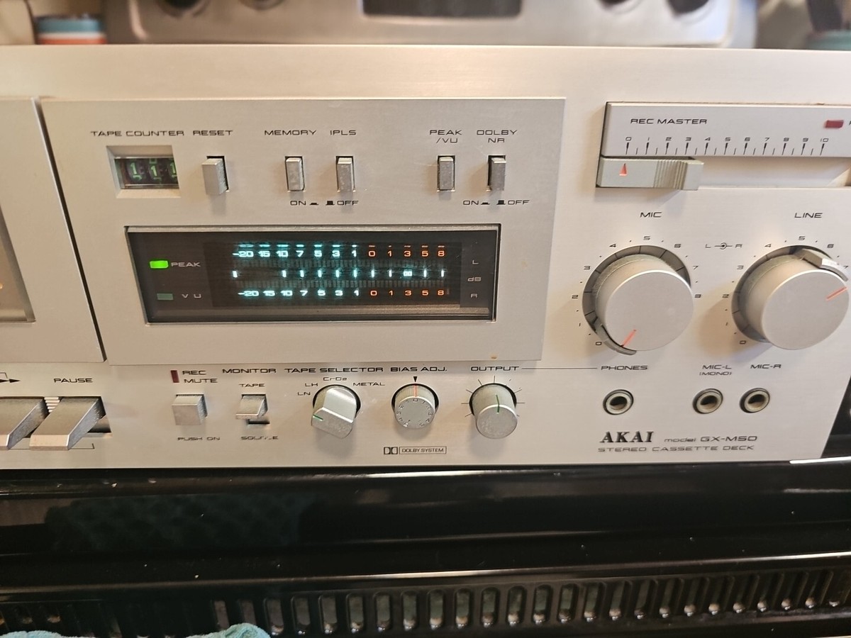 AKAI GX-M50 カセットデッキ アカイ 赤井 AKAI GX-M50の仕様 アカイ/赤井