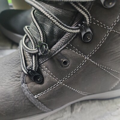ALPINE DESIGN KAMIK EZRA HEAT-MX MEN\'S GRAY LEATHER WATERPROOF BOOTS SIZE 12 ALPINE DESIGN X KAMIK EZRA WATERPROOF LEATHER BOOTS Men\ main image 4
