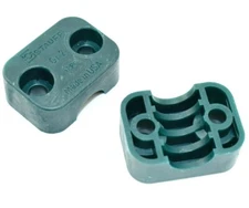 (1) - 212.7-PP : Stauff Plastic Clamp Set - 1130005237 - Gr. 2 Green