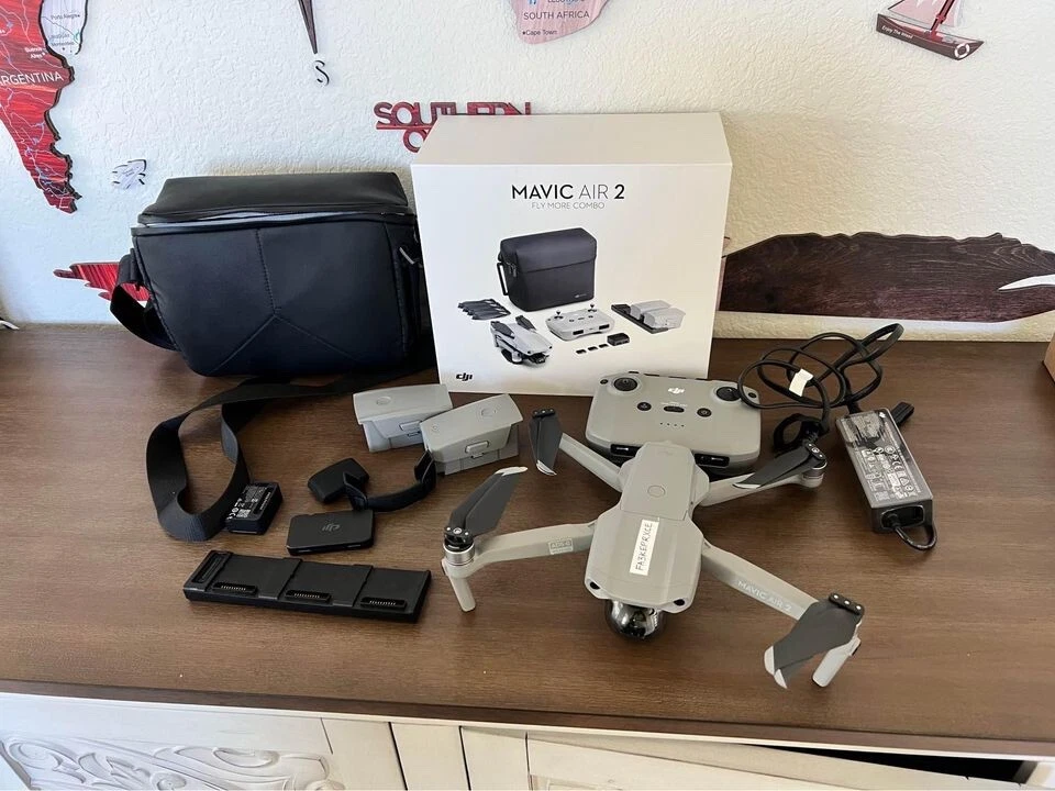 DJI Mavic Air 2 Fly More Combo with travel case eBay