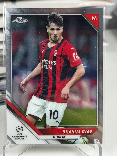 Brahim Diaz Topps Chrome 21/22 #136 Milan UCL
