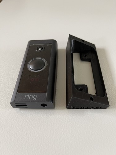 Ring Wired Video Doorbell Left Right Angle Mount Bracket Wedge 10- 90 Degrees UK - Picture 5 of 9
