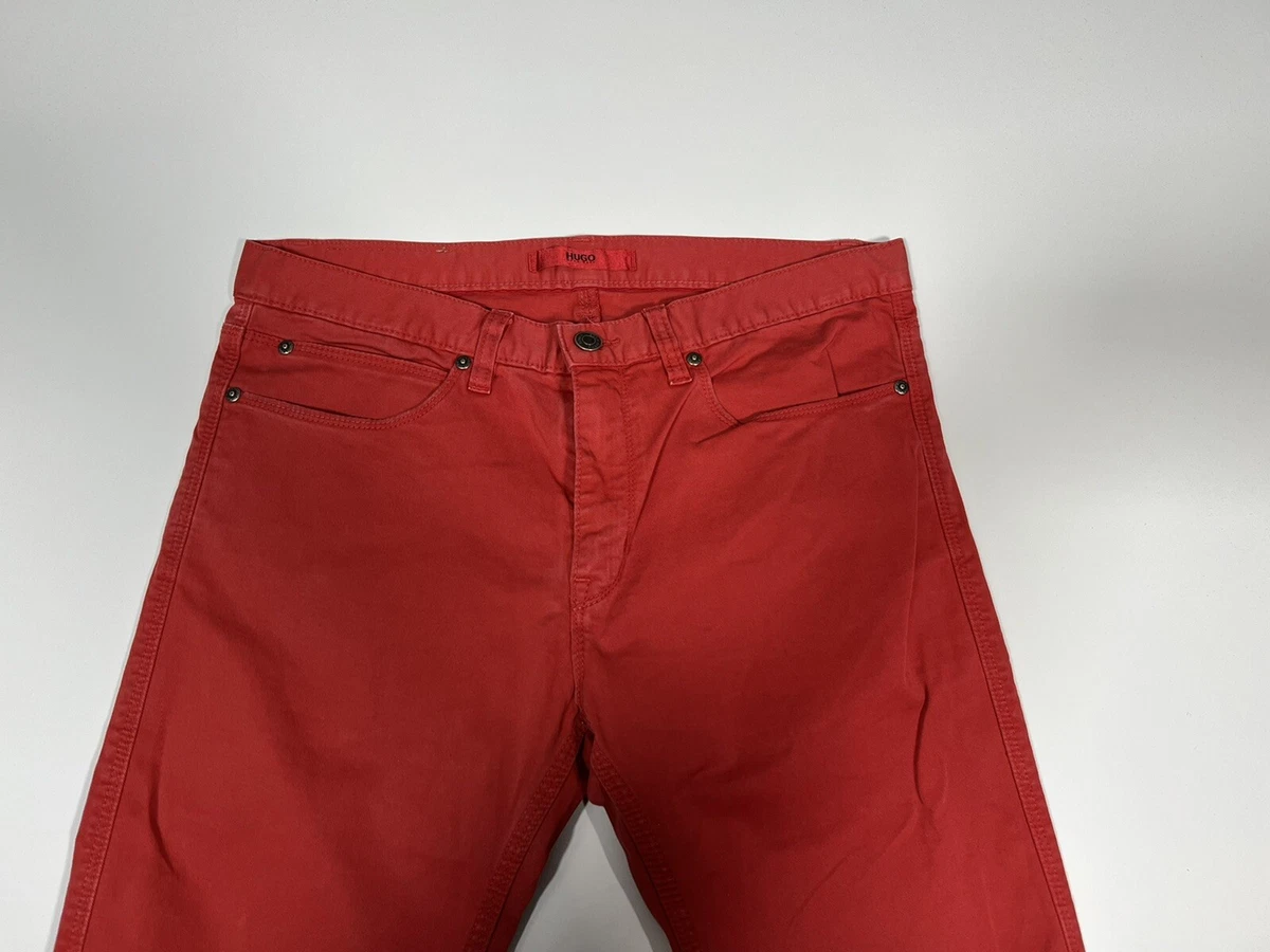 Hugo boss on sale red jeans