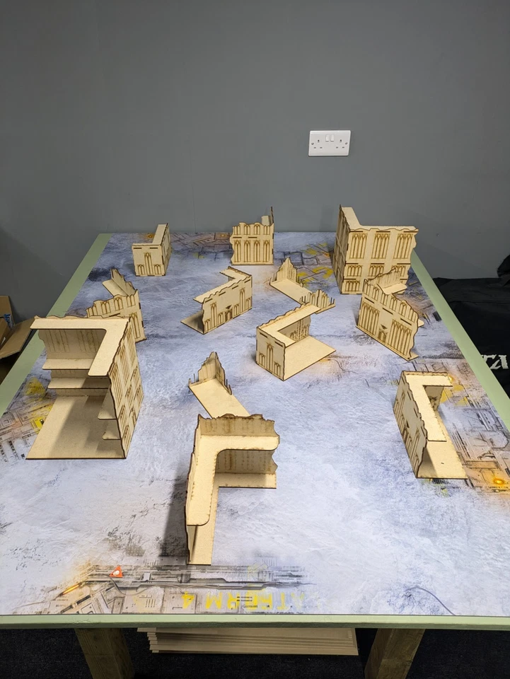 MDF Warhammer 40k New UKTC ITC Legal Tournament Ruined Buildings Terrain Wargame - Image 2 of 4