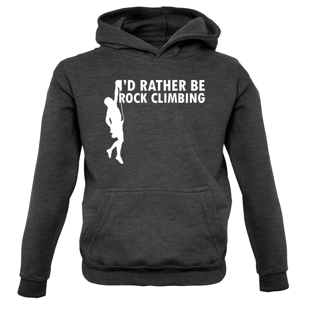 Rock climbing hoodie discount