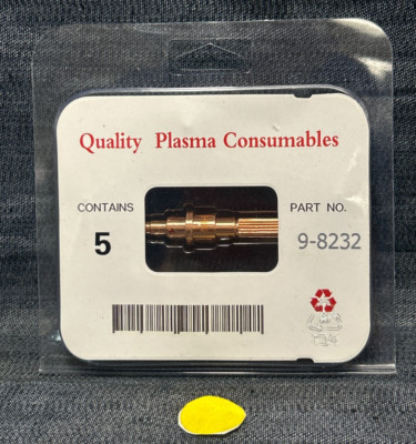 UNBRANDED QUALITY PLASMA CONSUMABLES ELECTRODE 9-8232  LOT OF 5