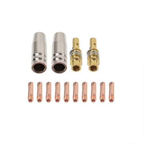 14pcs Mig Saldatura 030/035 Kit Punte a Contatto per Pistola Saldatrice Mig MB 15AK - Foto 8 di 23