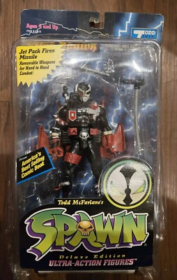 Pilot Spawn VTG 1995 McFarlane Toys Ultra Action Figure   Sealed New MOC