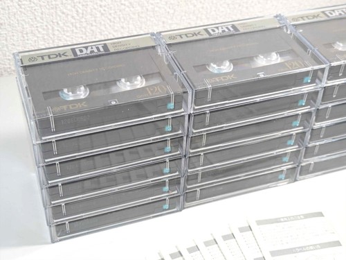 【Lote USADO de 18】TDK DAT 120 min Cintas de Cassette de Audio Digital HECHAS EN JAPÓN - Imagen 2 de 13