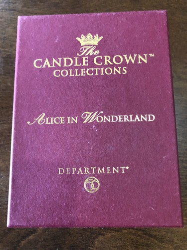 RARE - Department 56 Candle Crown Collection Alice In Wonderland DZ - Picture 2 of 4