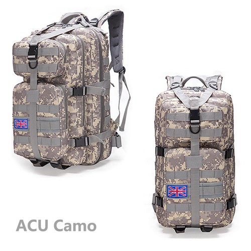 35L Outdoor Military Tactical Army Backpack Rucksack Camping Hiking Trekking Bag - Picture 14 of 20