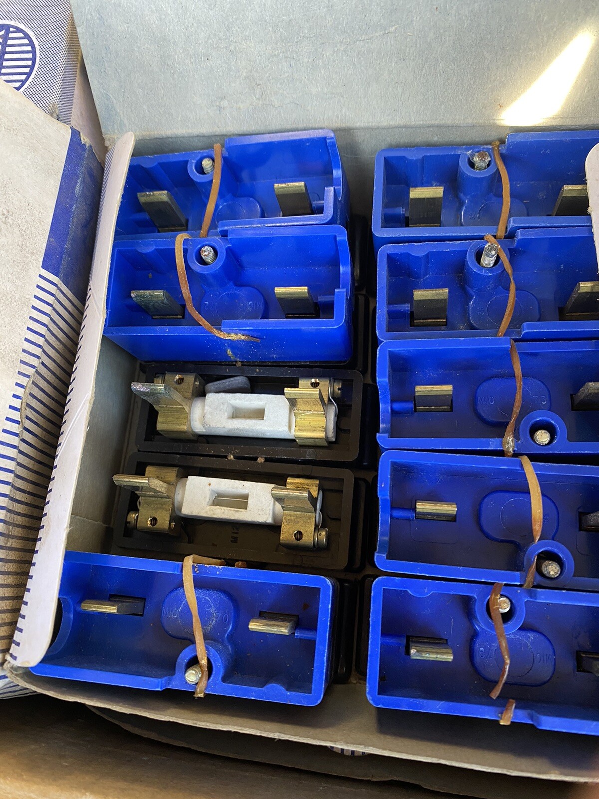 Vintage 10 x 15 amp Consumer Unit fuses OLD SCHOOL TYPE 15A Wylex Fuse