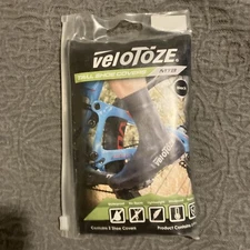 New Velotoze Cycling Shoe Covers MTB Small & Tall Sz 37-40