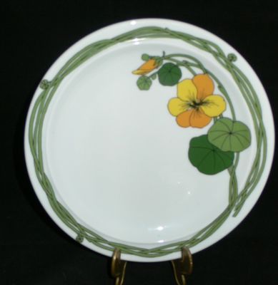 Thomas Scandic Flower Flowers Kapuzinerkresse der Dessertteller 19,5 cm