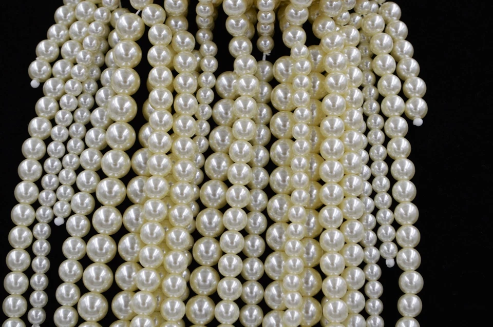 Kenneth Jay Lane KJL Cascada Perla Sin Firmar Collar Babero Iris Apfel Estilo Foto 3 de 4