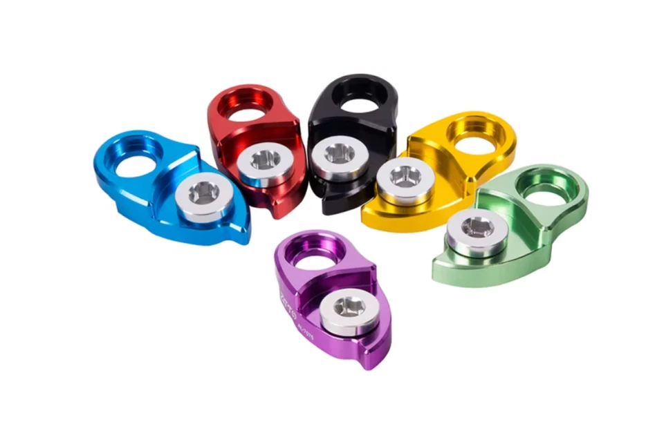 Extensión de suspensión de desviador de bicicleta extensor de engranaje de carretera de aluminio para bicicleta de montaña Foto 4 de 4