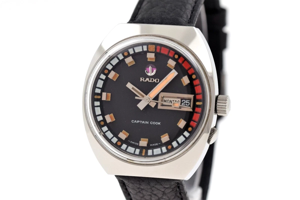 RADO Captain Cook Vintage Day Date Automatic Watch Ref. 11868