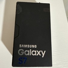 Samsung Galaxy S7 32GB Black Original Empty Box Only, No Phone