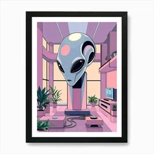 Mystical Fantasy Illustration 43 Ar Framed Wall Art Poster Canvas Print Picture