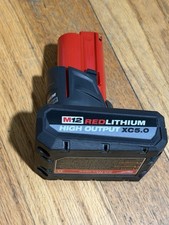 Milwaukee M12 High Output XC5.0 Lithium-Ion Battery Pack - Red (48-11-2450)