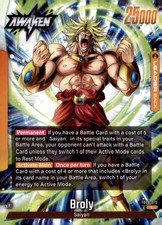 Broly [Alternate Art] FB08-087 Prices | Dragon Ball Fusion World