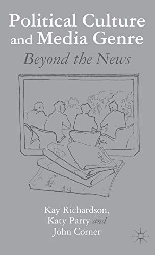Political Culture and Media Genre. Richardson, Parry 9780230354098 New<|