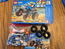Lot - Lego City 60116, 60180, 60239, 60136 - Retired