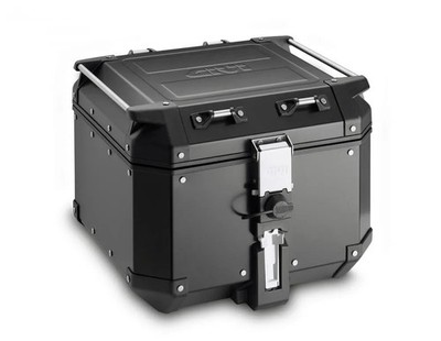 Givi Monokey Trekker Outback OBKN42B Alu Topcase Black Line - 42 Liter - schw...